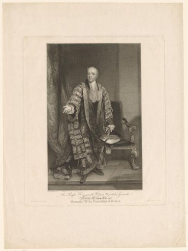 Portrait of William Wyndham Grenville