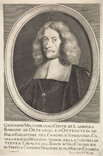 Portrait of Johan Maximilian Count of Lamberg
