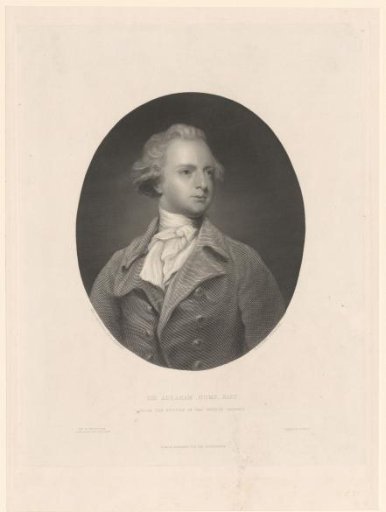 Portrait of Abraham Hume