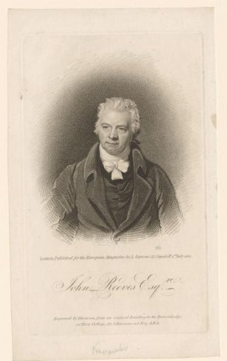 Portrait of John Reeves