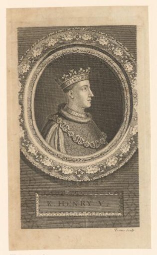Portrait of Henry V, King of England