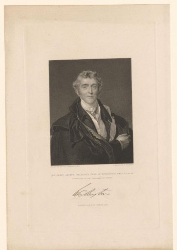 Portrait of Arthur Wellesley or Wellington