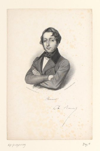 Portrait of the philosopher Charles de Rémusat
