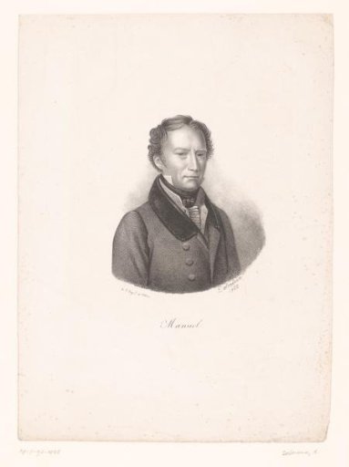 Portrait of Jacques-Antoine Manuel