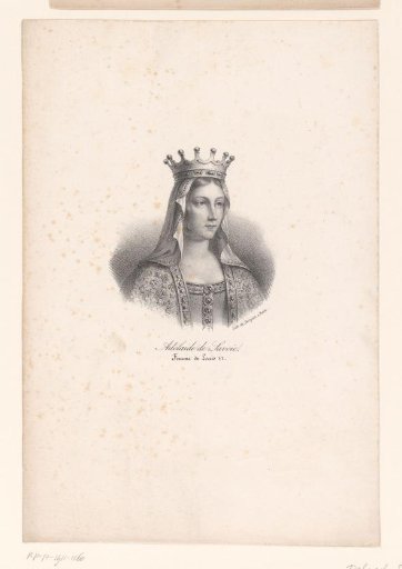 Portrait of Adelaide of Maurienne