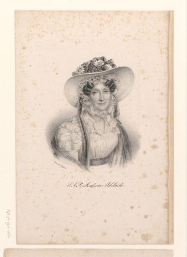 Portrait of Princess Adélaïde d'Orléans