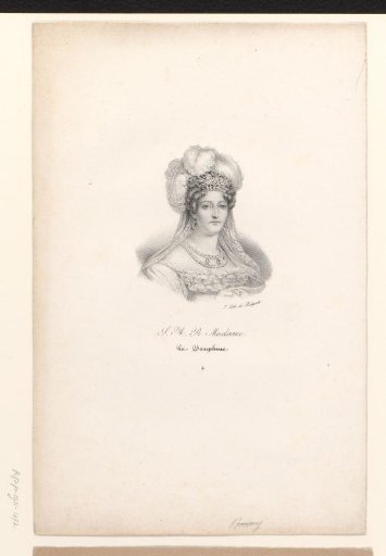 Portrait of Marie Thérèse Charlotte of France