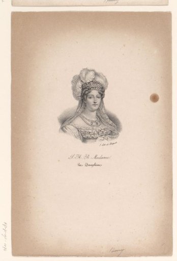 Portrait of Marie Thérèse Charlotte of France
