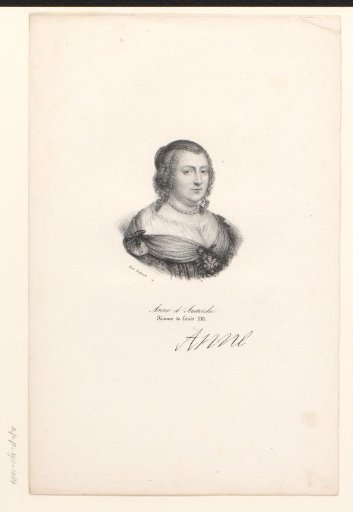 Portrait of Anna of Austria