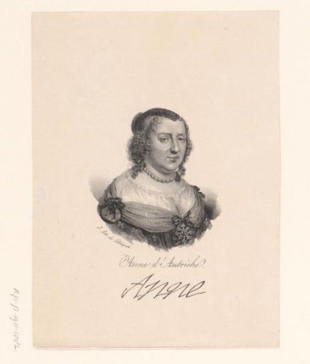 Portrait of Anna of Austria