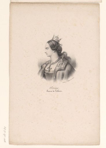 Portrait of Emma of Italy