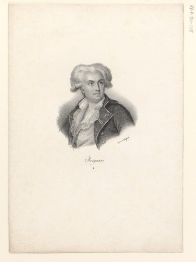 Portrait of Nicolas Bergasse