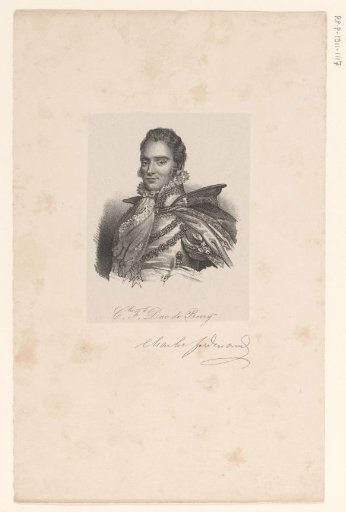 Portrait of Charles Ferdinand of Berry