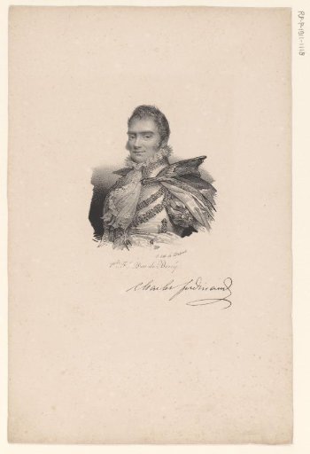 Portrait of Charles Ferdinand of Berry