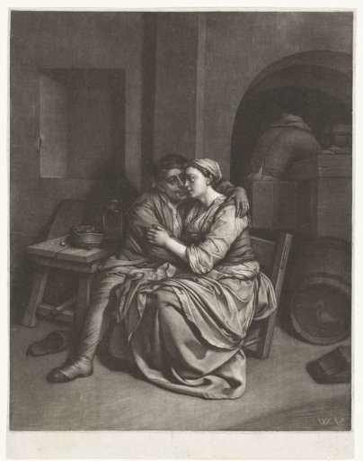 Couple in an embrace