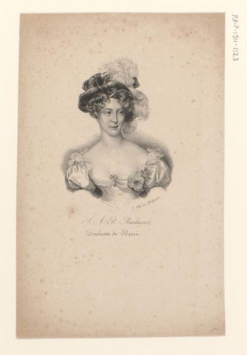 Portrait of Maria Carolina of Bourbon-Sicily
