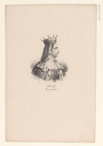Portrait of Bertrada of Laon