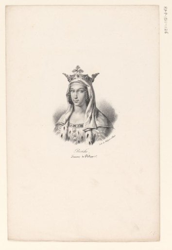Portrait of Bertha of Holland