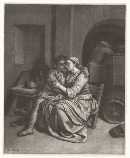 Couple in an embrace