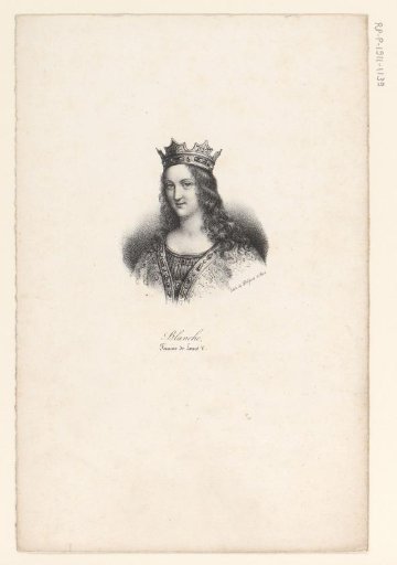 Portrait of Adelheid-Blanche of Anjou