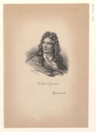 Portrait of Nicolas Boileau-Despréaux