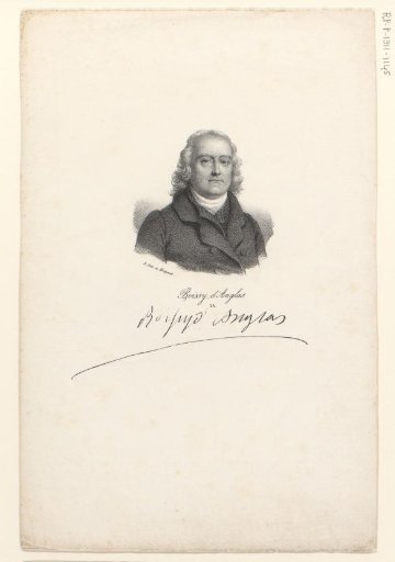 Portrait of François-Antoine de Boissy d'Anglas
