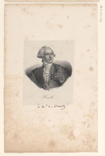 Portrait of François-Claude-Amour de Bouillé