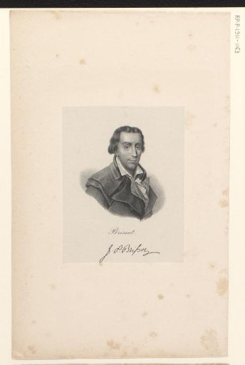 Portrait of Jacques Pierre Brissot