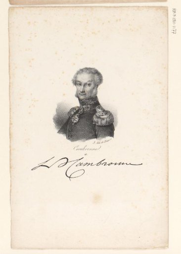 Portrait of Pierre Cambronne
