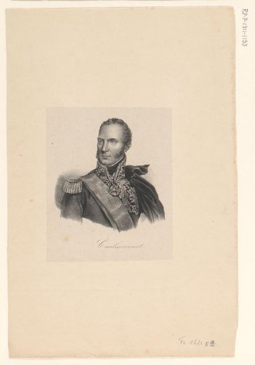 Portrait of Armand-Augustin-Louis de Caulaincourt