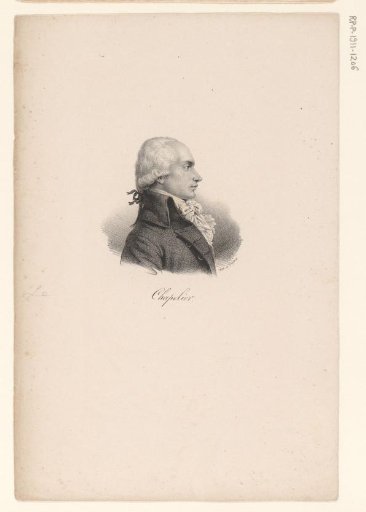 Portrait of Isaac René Guy le Chapelier