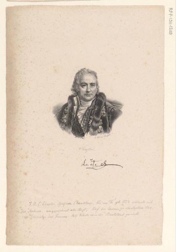 Portrait of Jean-Antoine Chaptal