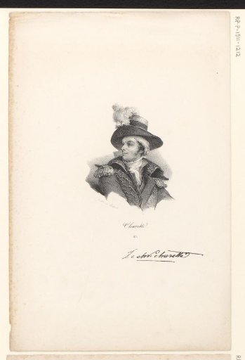 Portrait of François Athanase Charette de La Contrie
