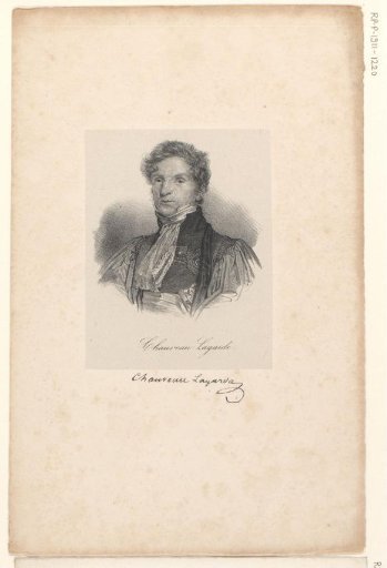 Portrait of Claude François Chauveau-Lagarde