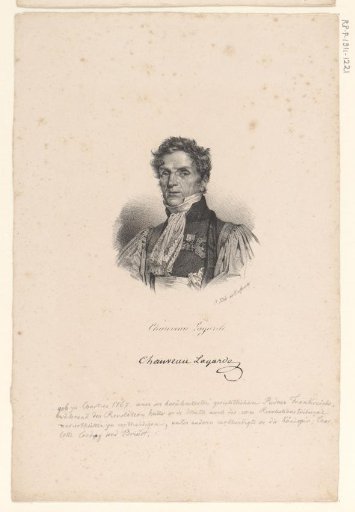 Portrait of Claude François Chauveau-Lagarde