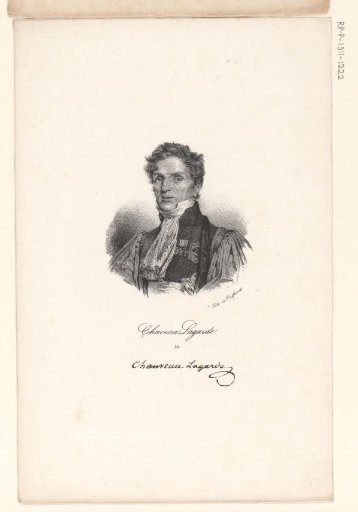Portrait of Claude François Chauveau-Lagarde