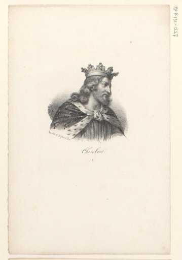 Portrait of King Charibert I