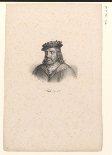 Portrait of King Childeric I