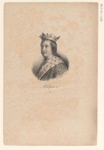 Portrait of King Chilperic II