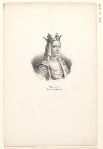 Portrait of Queen Clodoïlde