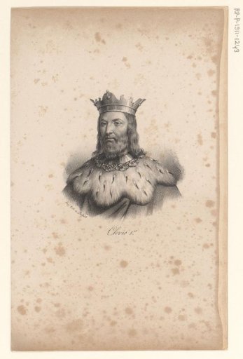 Portrait of King Clovis I