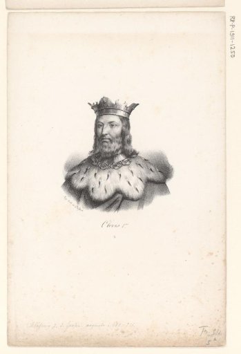 Portrait of King Clovis I