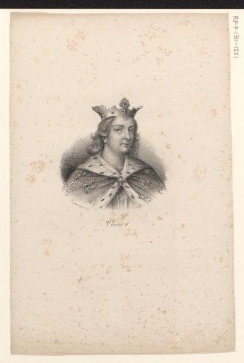 Portrait of King Clovis II