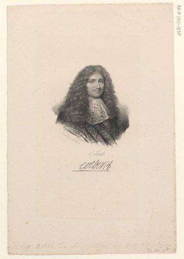 Portrait of Jean-Baptiste Colbert