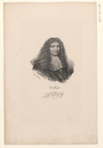 Portrait of Jean-Baptiste Colbert