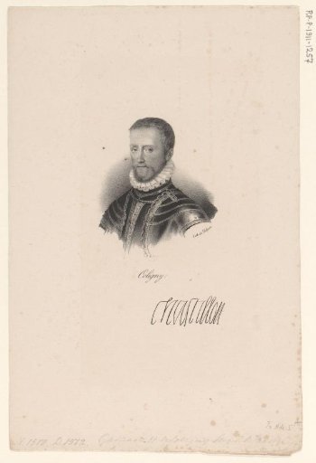 Portrait of Gaspard de Coligny