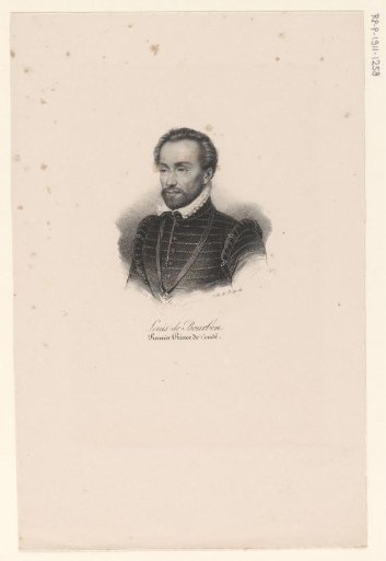 Portrait of Louis I of Bourbon-Condé