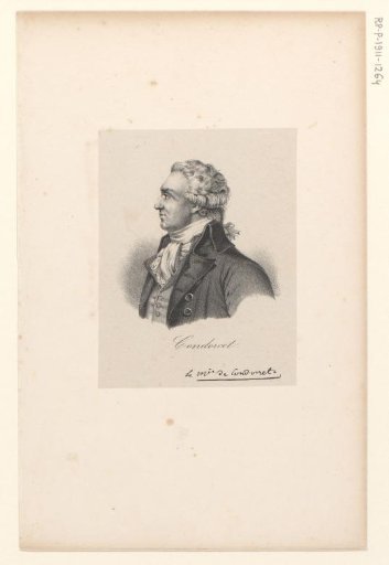 Portrait of Nicolas de Condorcet