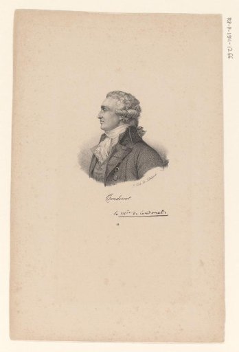 Portrait of Nicolas de Condorcet