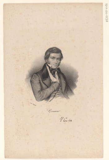 Portrait of Victor Cousin